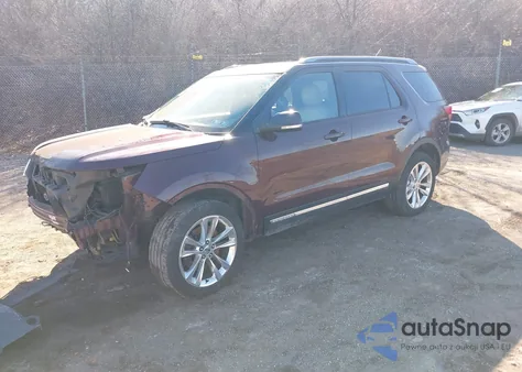 2018 Ford Explorer Xlt from USA, damaged, VIN 1FM5K8D82JGC21814